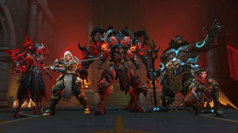 Darkness Looks Good on Overwatch Heroes in New Collaboration