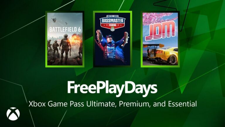 Free Play Days – Battlefield 6, Bassmaster Fishing and JDM: Japanese Drift Master