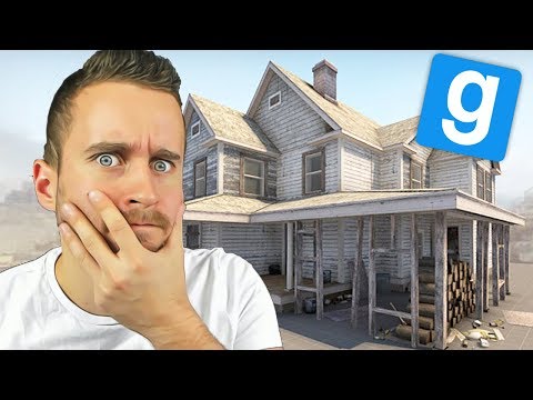 10 MIN POUR CONSTRUIRE UNE MAISON SUR GARRY'S MOD !