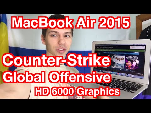 2015 Macbook Air Counter Strike Global Offensive Gaming Experience HD6000