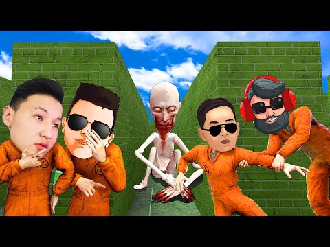 6 БАҚАН СКРОМНИКТАН ҚАШТЫ ✦ ЛАБЕРИНТТЕН ЗОМБИДАН ҚАШУ ✦ GARY S MOD