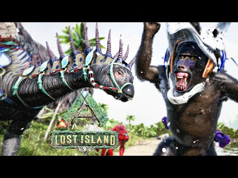 A NEW LOST ISLAND!! – How to Tame Amargasaurus, Dinopithecus & Every New Dino – ARK DLC Update