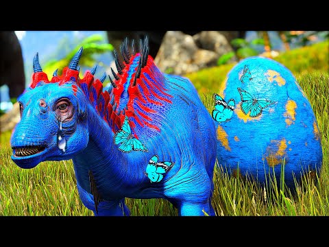 A TRISTE HISTÓRIA DO BEBÊ AMARGASAURUS QUE FOI EXPULSO DA MANADA! ARK LOST ISLAND (DINOSSAUROS)