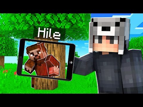 AİLEM İLE SAKLAMBAÇTA HİLE YAPTIM – Minecraft