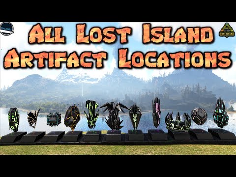 All 11 Artifact Locations On Lost Island in Ark Survival Evolved