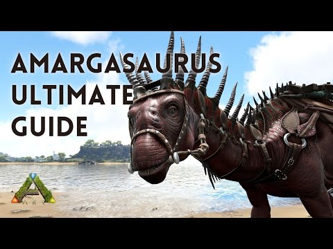 Amargasaurus Ultimate Guide – Taming, Controls, Utility – Ark Survival Evolved.
