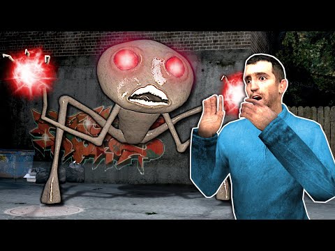 AN ALIEN VISITOR IS TRYING TO ABDUCT ME in Garry's Mod!