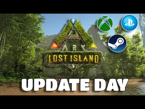 ARK Lost Island UPDATE DAY IS HERE!🎉 – 3 New Creatures and more!