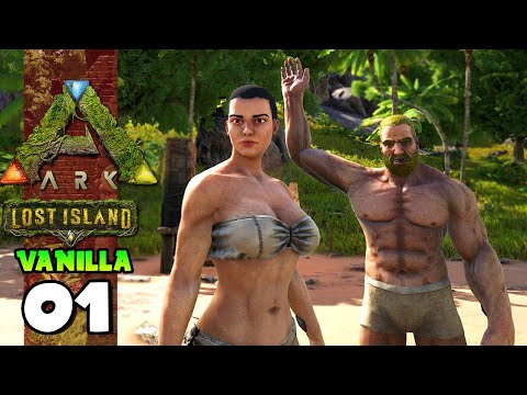 ARK: NOVA SÉRIE VANILLA LOST ISLAND! 01 Ark: Survival Evolved