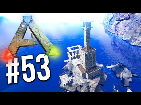 Ark Survival Evolved – ROCK BASE BUILD! CRAZY BASE BUILDING! EP 53 (Ark Survival Evolved Gameplay)