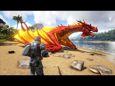 ARK: Survival Evolved – Rồng khủng Dragon và Drake xuất hiện trong Map (The Island)