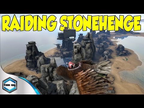 Ark Survival Evolved STONEHENGE RAID