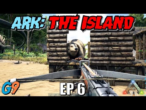 Ark Survival Evolved – The Island EP6 (Beaver VS Wood Trap)