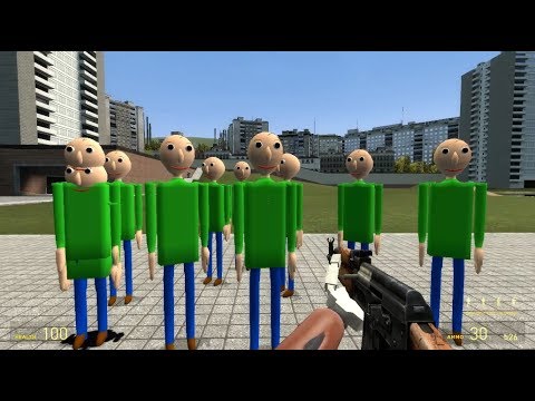 Baldi's Basics 3D Version In Garry's Mod! 2018