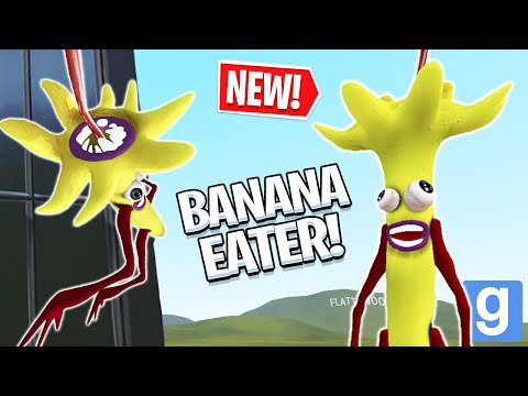 BANANA EATER 🍌 NEW TREVOR HENDERSON CREATURE! (Garry's Mod Sandbox) | JustJoeKing