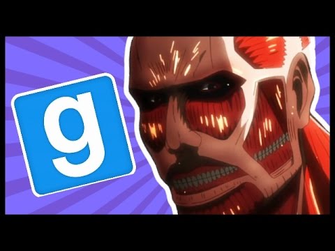 "BECOME A TITAN!" (Attack On Titan Garry's Mod)