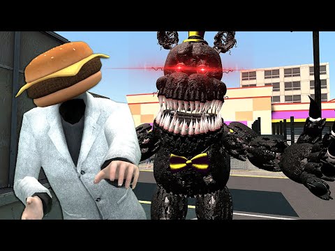 Becoming Nightmare & Eating My Friends! – Garry's Mod Multiplayer (Gmod FNAF)