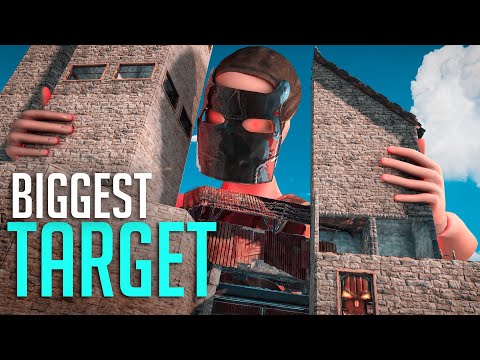 Becoming the BIGGEST TARGET on the SERVER! – Rust Survival [2/5]