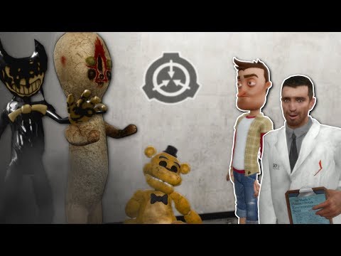 BENDY FOUND IN SCP FACILITY! – Garry's Mod Gameplay – Gmod SCP map roleplay