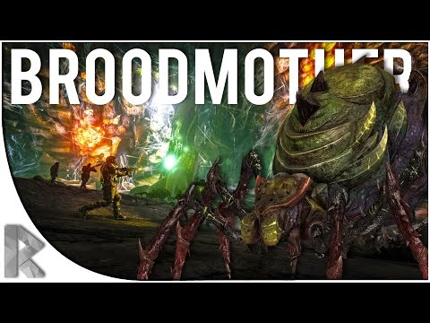 BROODMOTHER BOSS FIGHT! – Let's Play Ark Survival Evolved (PVP Gameplay S7P32)