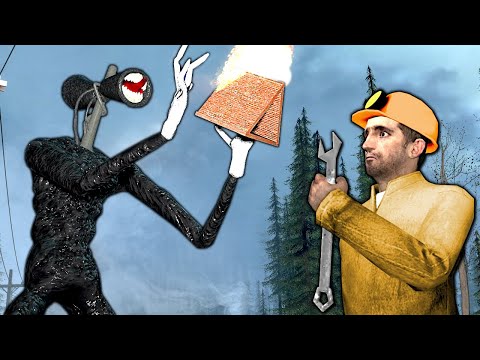 Cartoon SIREN HEAD Destroyed Our Base! – Garry's Mod Gameplay