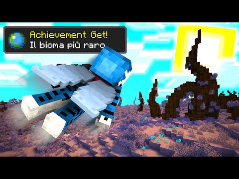 CERCO IL BIOMA PIÙ RARO PER FINIRE GLI AVANZAMENTI DI MINECRAFT – ITA
