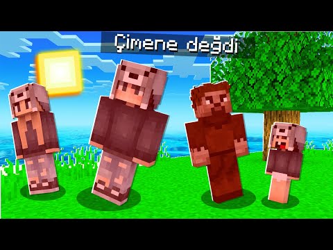 ÇİMENE DEĞERSEN ÖLÜRSÜN 😱 – Minecraft