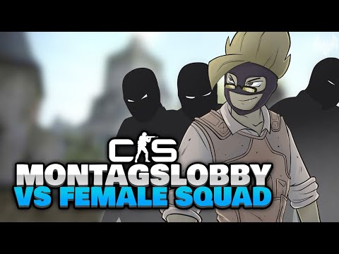 COBBLESTONE ist "ZURÜCK" – Montagslobby vs Female Squad 🐷 – ♠ Counter-Strike: Global Offensive ♠