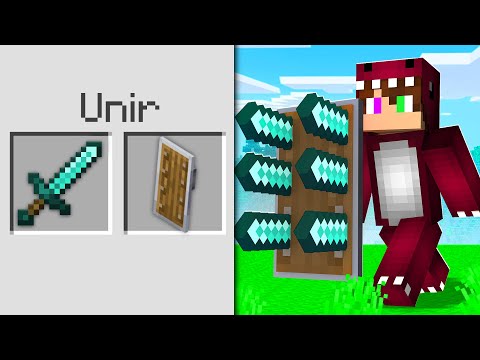 COMO COMBINAR ITEMS EN MINECRAFT 😂 RAPTORGAMER ROLEPLAY