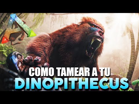 COMO TAMEAR A TU DINOPITHECUS – LOST ISLAND – Guia Español – Ark: Survival Evolved – RalfManHD