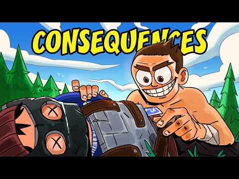 Consequence of GRUBBING instead of ECO RAIDING in Rust……