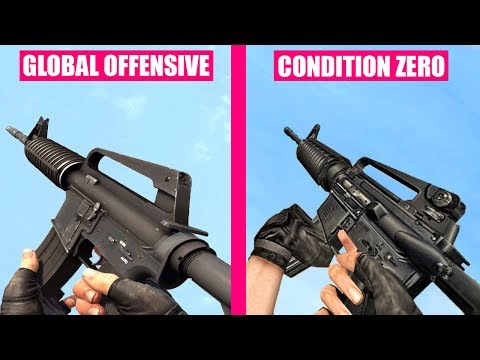 Counter-Strike Global Offensive Gun Sounds vs Counter-Strike Condition Zero
