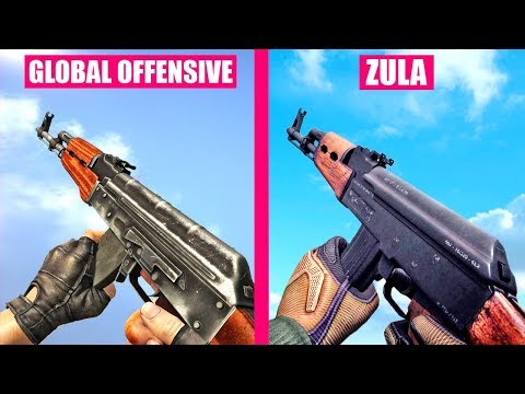 Counter-Strike Global Offensive Gun Sounds vs ZULA