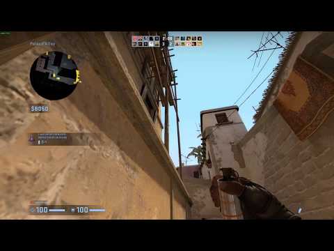 Counter-Strike: Global Offensive – landing the smoke grenade challenge