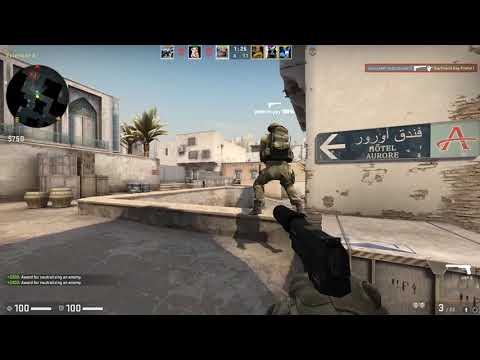 Counter-strike Global Offensive | Leaves Game Rejoins Headshot Ace