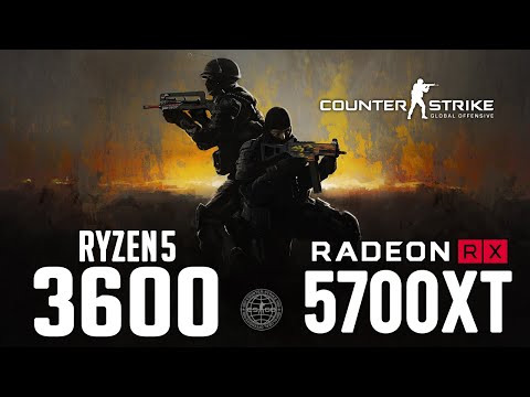 Counter-Strike Global Offensive on Ryzen 5 3600 + RX 5700 XT 1080p, 1440p benchmarks!