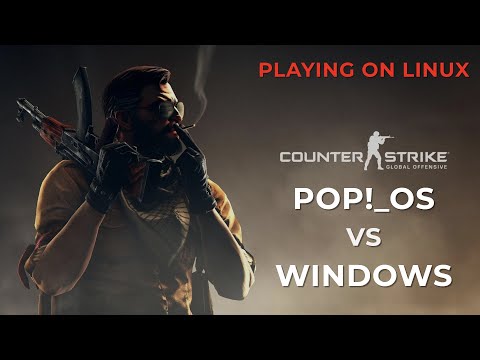 Counter-Strike Global Offensive | Pop!_OS 20.04 vs Windows 10 | GTX 1070 + R7 2700X | Linux Gaming
