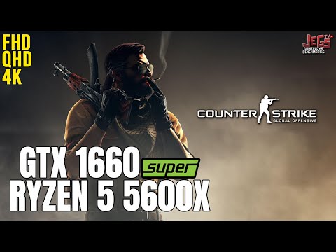 Counter-Strike: Global Offensive | Ryzen 5 5600x + GTX 1660 Super | 1080p, 1440p, 2160p benchmarks!