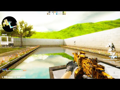 Counter Strike Global Offensive – Zombie Escape Mod on ze_firewall_laboratory_part2_p2 map