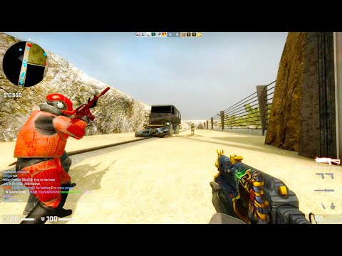 Counter Strike Global Offensive – Zombie Escape Mod on ze_JurassicPark_p3 map