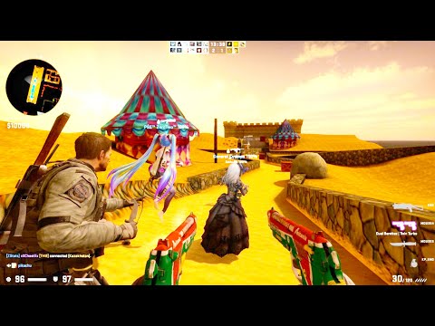 Counter Strike Global Offensive – Zombie Escape mod online gameplay on ze_crashbandicoot_p3 map
