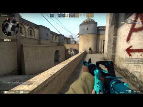 Counter Strike GO: Perfect 16 – 0 CT vs Expert bots Dust II Competitive