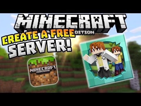 CREATE A FREE SERVER in MCPE!!! – Play With Friends – Minecraft PE (Pocket Edition)