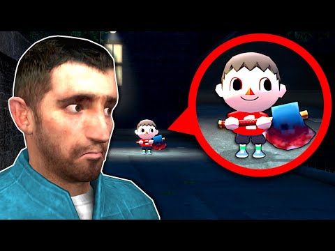 CURSED ANIMAL CROSSING VILLAGER IS AFTER ME! – Garry's Mod Gameplay