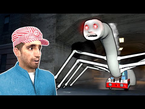 CURSED THOMAS THE TRAIN IS HUNGRY! – Garry's Mod Gameplay
