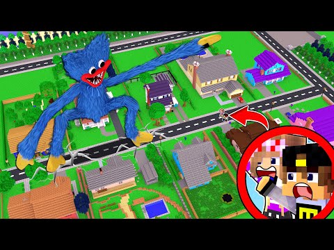ГИГАНТСКИЙ ХАГГИ ВАГГИ Poppy Playtime в МАЙНКРАФТ ! ДЕВУШКА НУБ И ПРО ВИДЕО ТРОЛЛИНГ MINECRAFT
