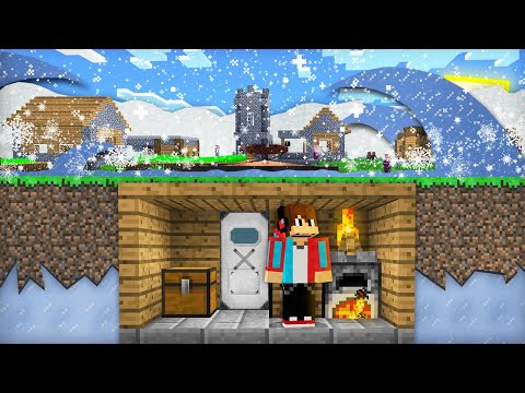 КАК МНЕ ПЕРЕЖИТЬ ХОЛОДНУЮ ЗИМУ В МАЙНКРАФТ 100% ТРОЛЛИНГ ЛОВУШКА MINECRAFT КОМПОТ