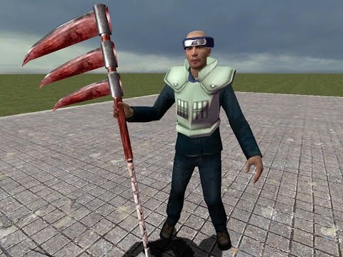 МОД наруто в GARY"S MOD