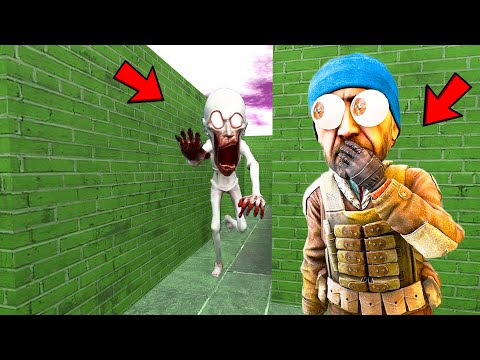 НОНИ ТЫНЫШ ҰСТАЛЫП ҚАЛМАЙЫҚ ✦ ЛАБЕРИНТТЕН ЗОМБИДАН ҚАШУ ✦ GARY S MOD
