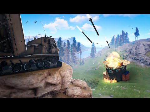 РЕЙД КЛАНА МОЩНОЙ MLRS, facepunch ДОЛЖНЫ ЭТО ИСПРАВИТЬ Rust/Раст!